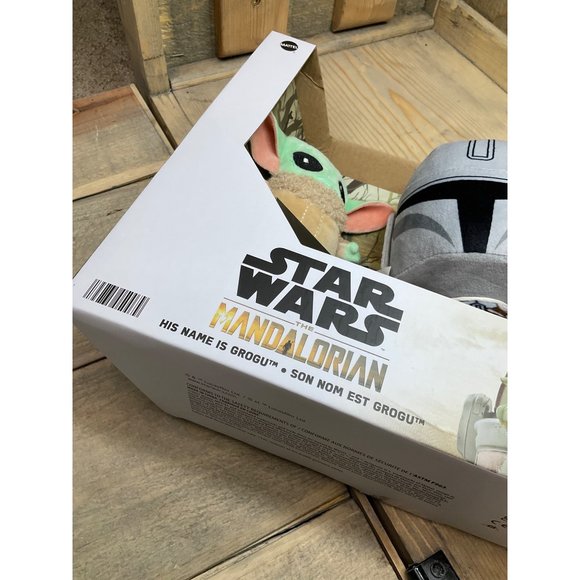 Mattel Star Wars Mandalorian His Name is Grogu 8” Plush Grogu & Ahsoka Tano 3pk - Picture 3 of 6